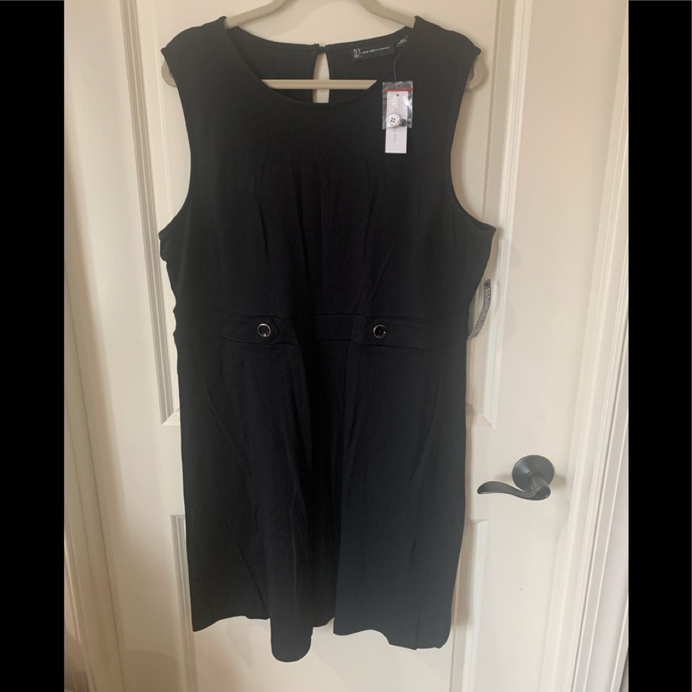New York & Company fit and flare dress.